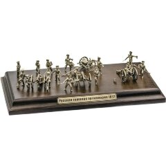 Масштабная диорама «Русская тяжёлая артиллерия 1812 г.»