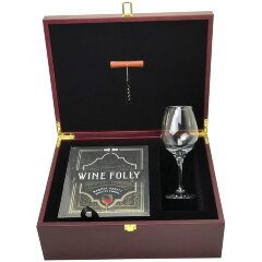 Подарочный набор с книгой «Wine Folly: Издание Магнум»