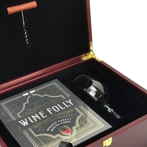 Подарочный набор с книгой «Wine Folly: Издание Магнум»
