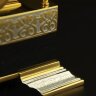 Настольные часы «Орёл» с позолоченной фигуркой в подарок руководителю