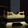Настольные часы «Орёл» с позолоченной фигуркой в подарок руководителю