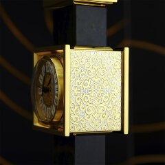 Настольные часы «Орёл» с позолоченной фигуркой в подарок руководителю