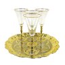 Хрустальный набор для вина «Богема» с подносом