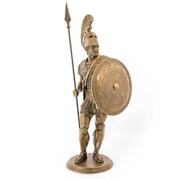 Скульптурная статуэтка «Спартанский воин»