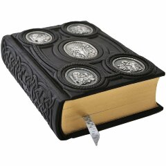 Украшенная книга «Святое Евангелие» (троица, медь)