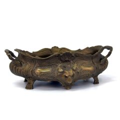 Бронзовая ваза «Лев» для стильного интерьера