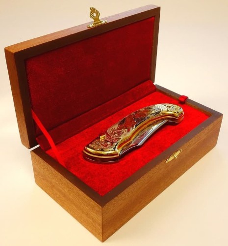 Нож складной "Собаки"