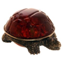 Шкатулка из янтаря «Черепаха»