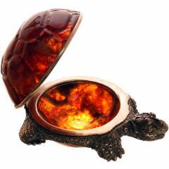 Шкатулка из янтаря «Черепаха»