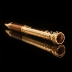 Сувенирная ручка «Лопата» с надписью мерч промо в подарочной коробке