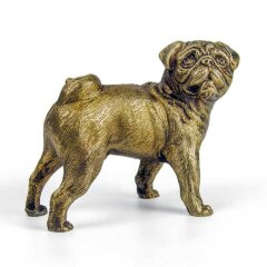 Сувенирная статуэтка собаки «Мопс» в подарок заводчику