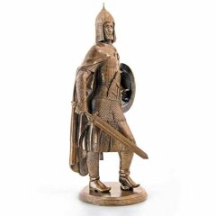 Большая скульптурная фигура «Русский князь» из бронзы