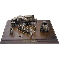 Бронзовая диорама «Полевая кухня 1943 год»