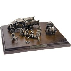 Бронзовая диорама «Полевая кухня 1943 год»