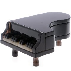 Подарочная шкатулка «Рояль» из натурального камня обсидиан