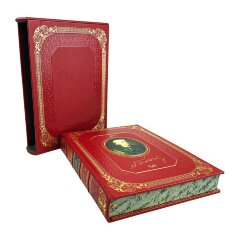 Подарочная книга «Ваш Тютчев» в кожаном футляре