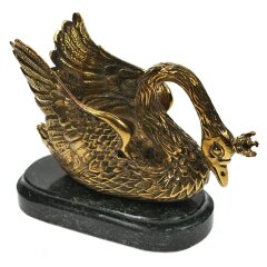 Настольный подсвечник «Лебедь»