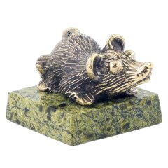 Бронзовая статуэтка «Крыса пучеглазая»