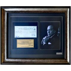 Эксклюзивный автограф «Пол Гетти» на чеке