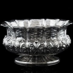 Эксклюзивная серебряная ваза «ROMANO» в единственном экземпляре в мире