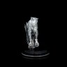 Серебряная фигурка «Тигр» на вулканическом камне обсидиан купить с доставкой по России