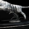 Серебряная фигурка «Тигр» на вулканическом камне обсидиан купить с доставкой по России