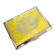 Подарочный набор портсигар с зажигалкой «Российский»
