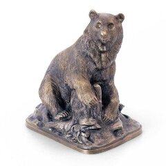 Сувенирная статуэтка «Медведь на пне»