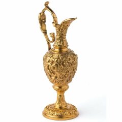 Позолоченную ваза из бронзы «Танцующие дети»