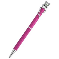 Серебряная ручка «Кошка» (роллер)