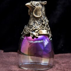 Подарочная стопка перевёртыш «Фазан» фиолетового цвета