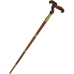 Красивая трость резная «Тираннозавр» со стилетом