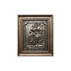 Картина гравюра «Влюблённые»