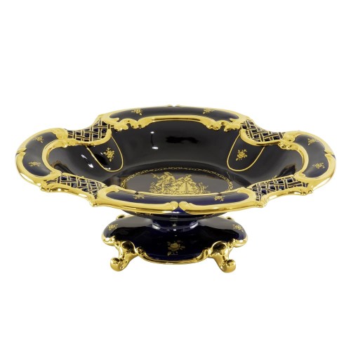 Настольная ваза «AMANTE BLU»