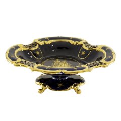 Настольная ваза «AMANTE BLU»