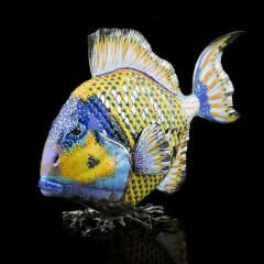 Парные серебряные вазы «РЫБЫ» в единственном экземпляре в мире