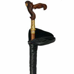 Красивая трость резная «Фараон» с клинком