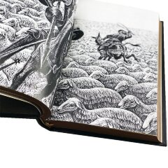 Подарочная книга «Дон Кихот» в кожаном переплёте (Сервантес Мигель де Сааведра)