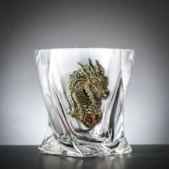 Подарочный набор бокалов для виски «Дракон» — как символ 2024 года