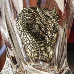 Подарочный набор бокалов для виски «Дракон» — как символ 2024 года