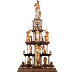 Напольные резные часы «Венера в Баальбеке» для интерьера дома