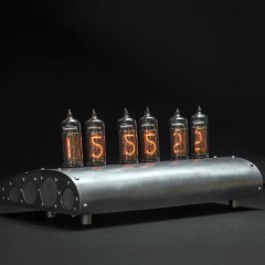 Ламповые часы «Крыло» из коллекции (МИГ-15) — ретро классика СССР