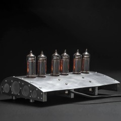 Ламповые часы «Крыло» из коллекции (МИГ-15) — ретро классика СССР