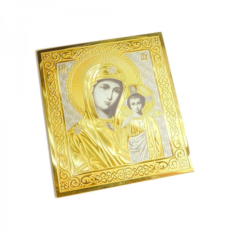 Малая карманная иконка «Казанская Божья Матерь»