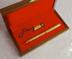 Набор «Флешка герб РФ, ручка украшенная»