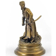 Скульптурная статуэтка «Линейный казак» в подарок мужчине