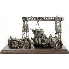 Масштабная диорама «Немецкая полевая мастерская»