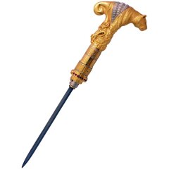 Стильная позолоченная трость «Хищник» с фаервыстрелом