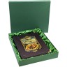 Подарочная книга «100 лучших блюд кавказской кухни» в кожаном переплёте