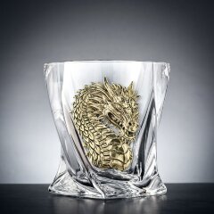 Сувенирный набор бокалов для виски «Дракон» — как символ 2024 года
